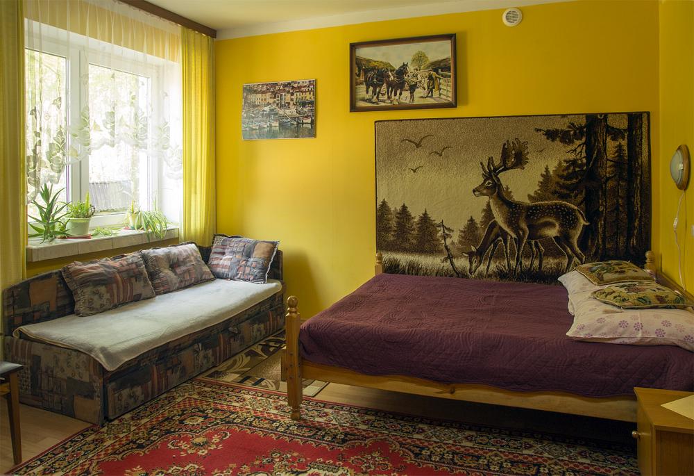 Białowieża noclegi domki agrowczasy łazienka apartament kwatera